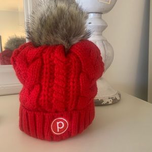 Red Pure Barre Beanie / Hat